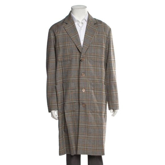 Gucci Other - Gucci Plaid Trench Coat